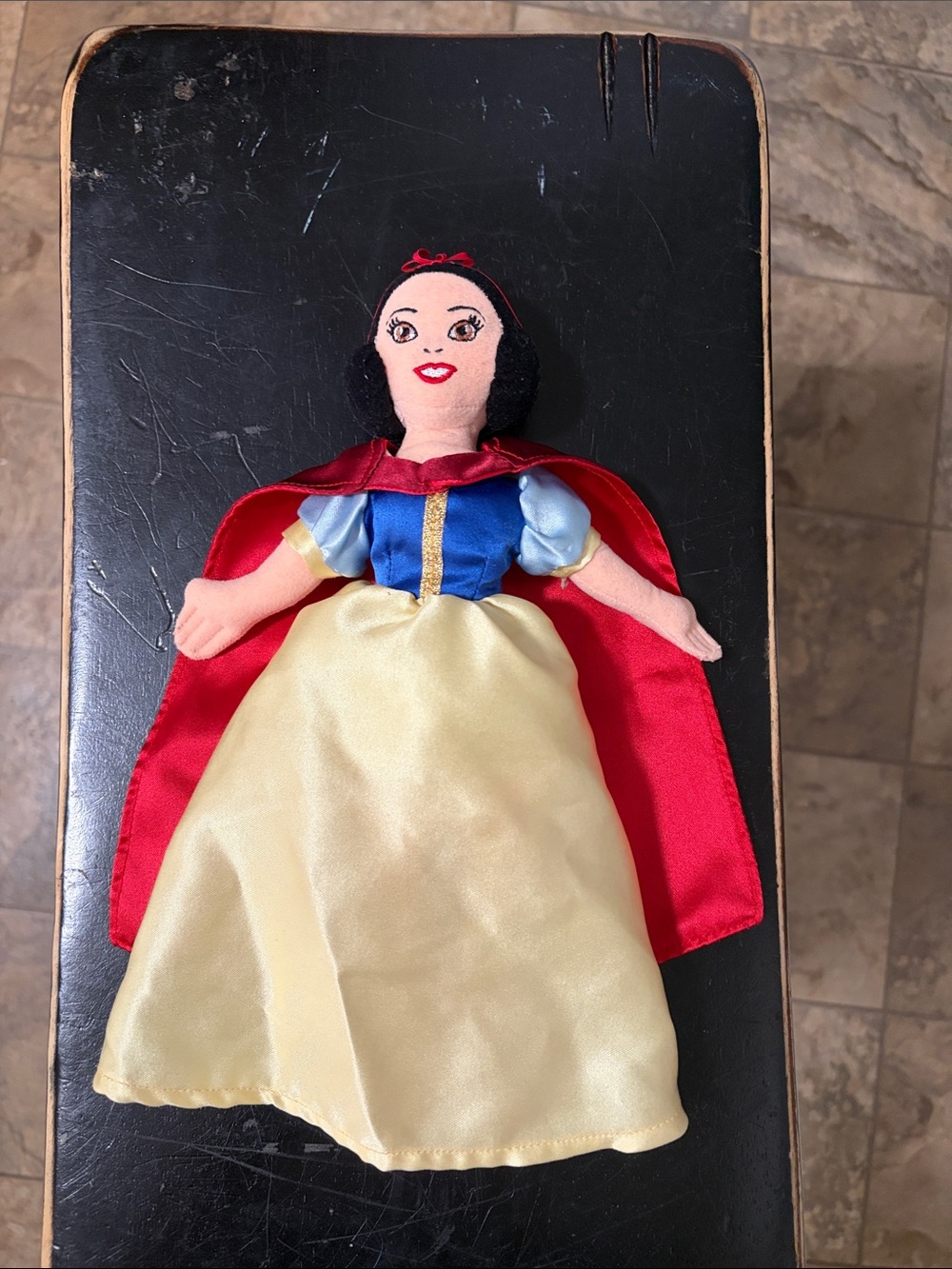 Disney Snow White Plush Doll - Blue, Yellow, Red, Black
